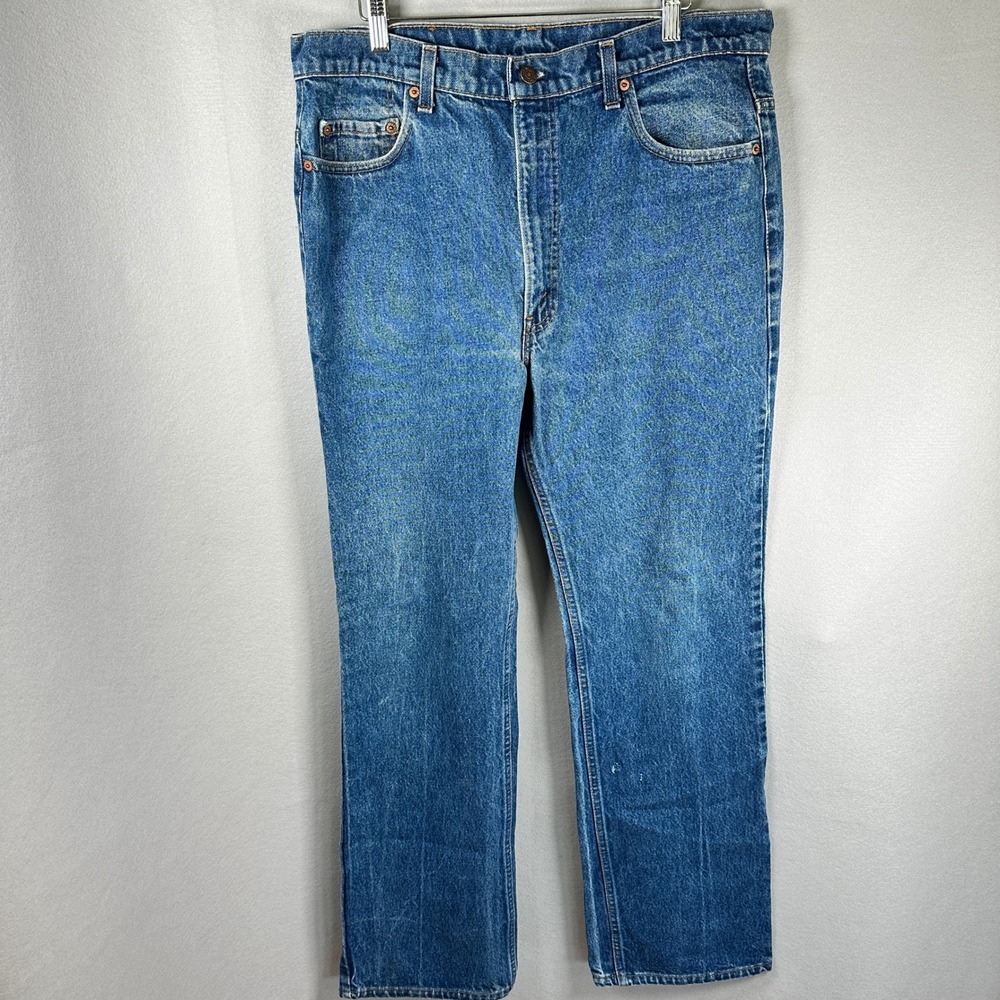 VTG Levi Strauss & Co 517 XX Jeans Men W38 L34 Regular Medium Blue Denim GUC